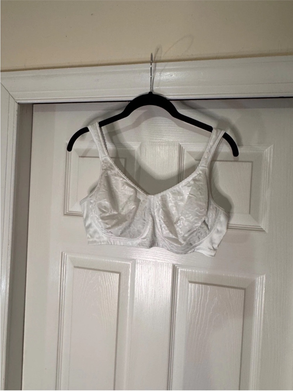 White Full Coverage Bra 40D - Classic Support